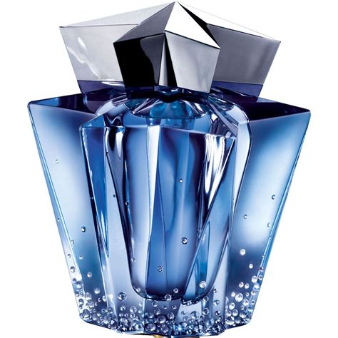 angel perfume blue star bottle.